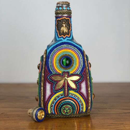 Beaded Vessel commission<span style=font-size: 25px>(from Colored Girls Museum customer)</span>